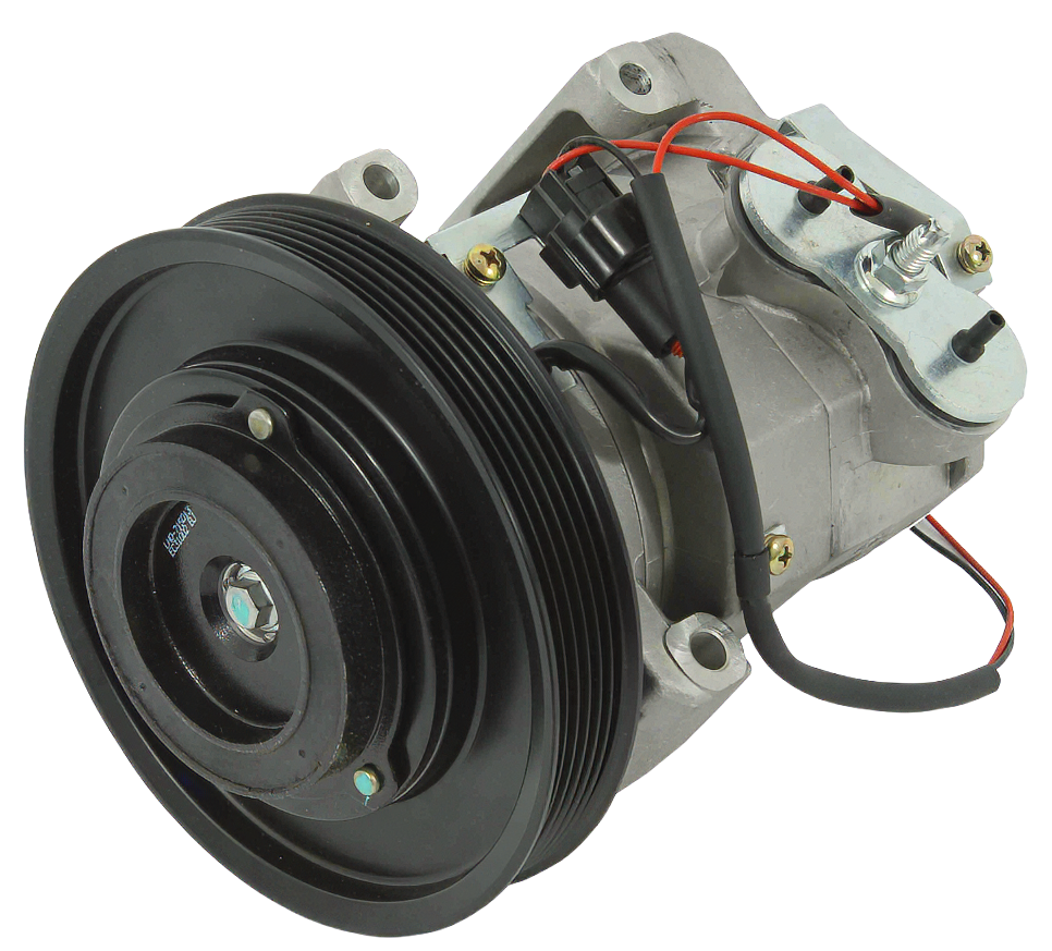 Freightliner Cascadia - A/C Compressor, 157mm Clutch With 6 Grooves