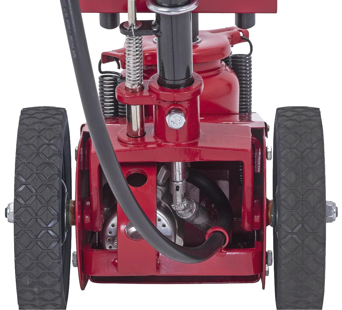 22 Ton Axle Jack - Air/Hydraulic Spring Return