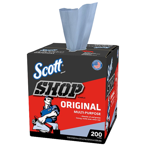 Boxed Shop Towels 200ct (Sheet Size 9x12)