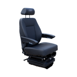 Low Ride Seat Black, Removable Head Rest and Adjustable Arms