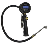 Tire Inflator With Pressure Gauge
