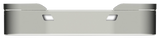 Kenworth T680 (2013-2021) - 17 Inch Stainless Steel Bumper With Tow Hook Holes