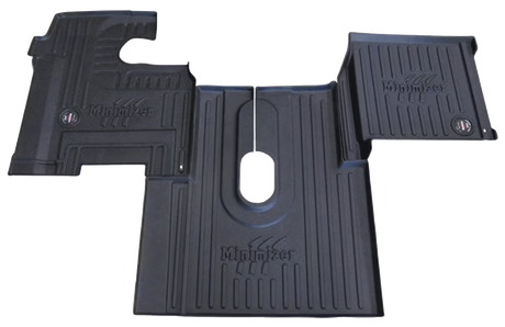 International 9100i (2000-2003) Manual Transmission - Lifetime Minimizer Floor Mats