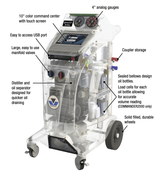 Mastercool R1234yf & Hybrid Recover, Recycle, Recharge Machine - Commander4100 Automatic