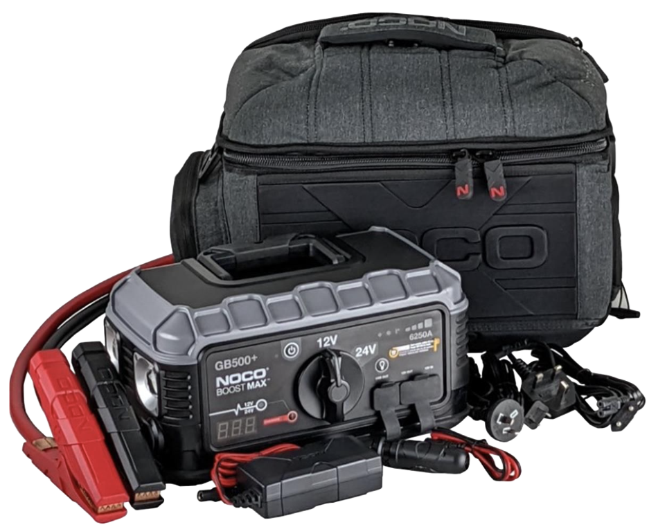 Boost Max 6250A 12V/24V UltraSafe Lithium Jump Starter and 2200 Lumen Flashlight