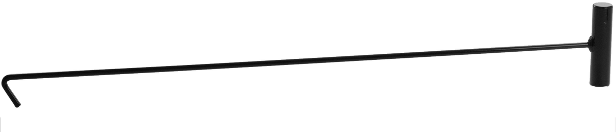 Fifth Wheel Pin Puller J-Hook - 31 Inch, Black or Chrome