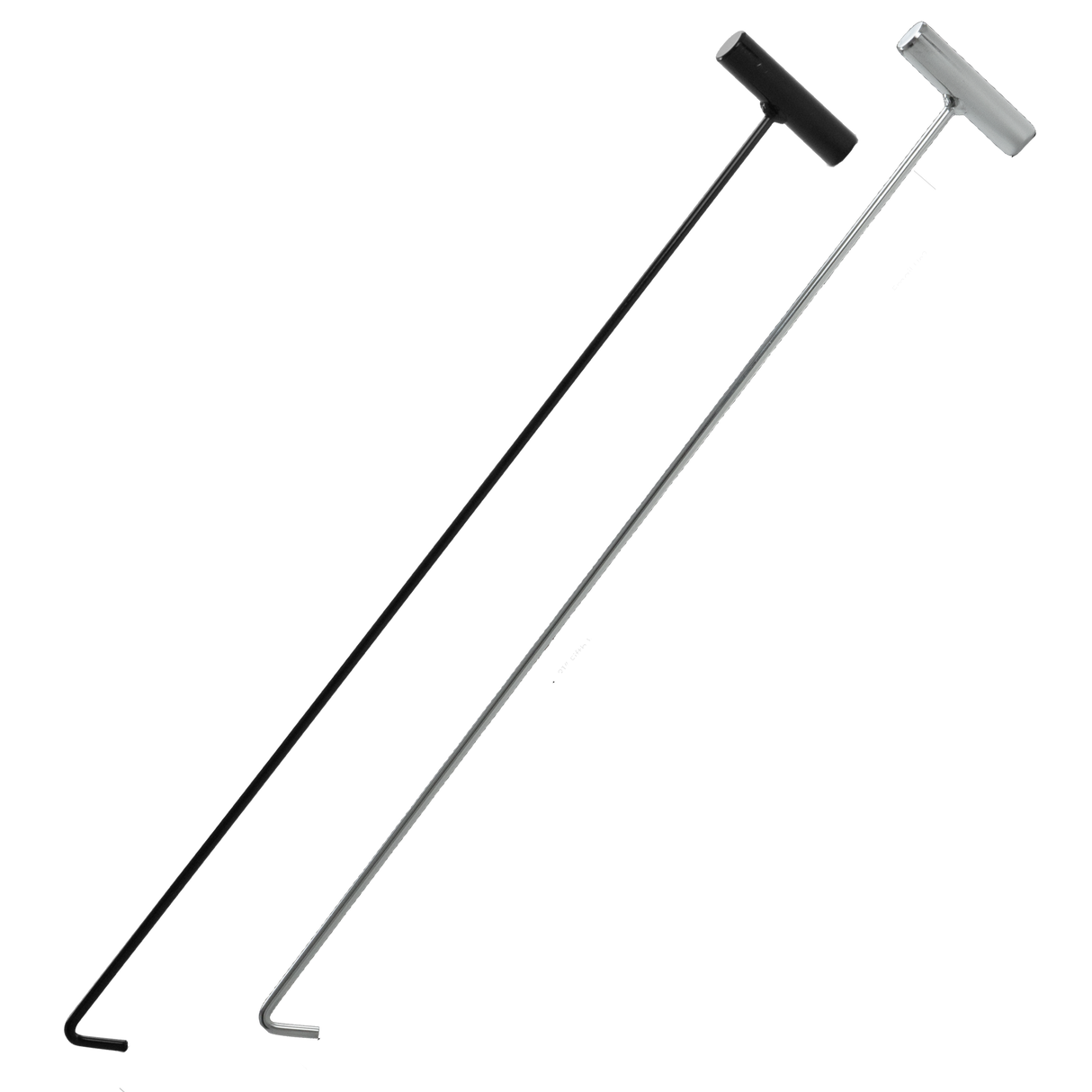 Fifth Wheel Pin Puller J-Hook - 31 Inch, Black or Chrome
