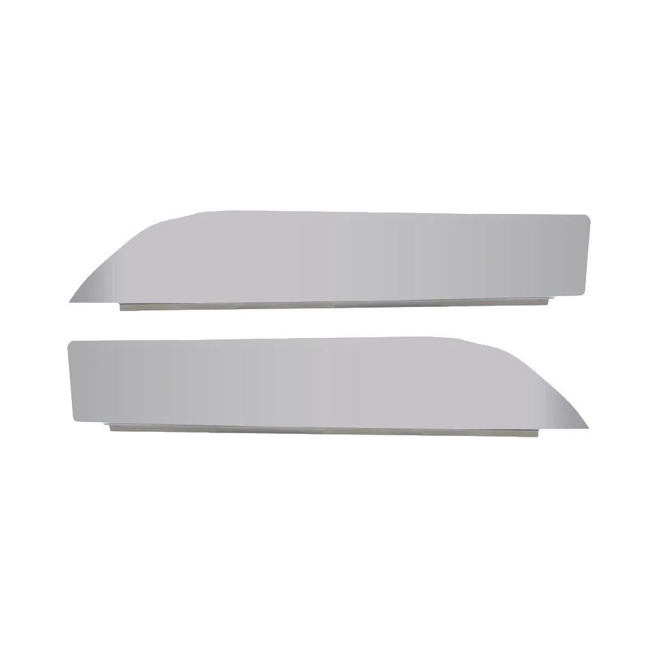 Peterbilt 387 – 5" Stainless Steel Chop Top Pair | Sleek Upgrade, Perfect Fit