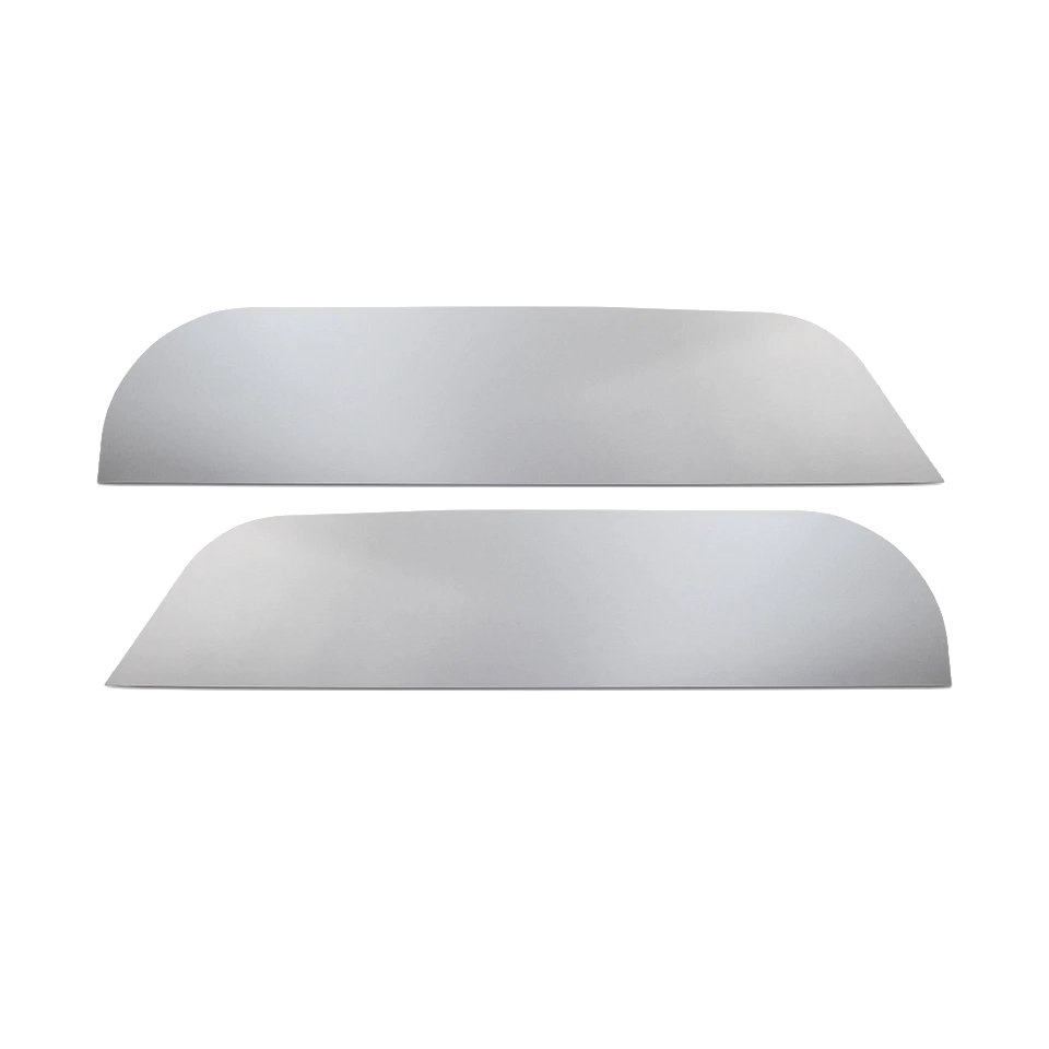 Freightliner Cascadia (2008-2024) - 7" Stainless Steel Chop Top Pair