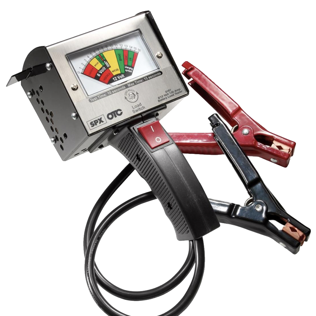 Heavy-Duty Battery Tester – 130 Amp Load Capacity