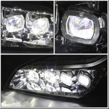 Freightliner Cascadia (2018-Newer) LED Headlight (Chrome or Black Inner Housing)
