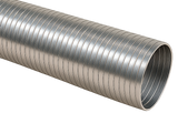 4 Or 5 Inch ID Flex Tubing - 409 Stainless Steel - 10 to 25 Feet