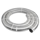 4 Or 5 Inch ID Flex Tubing - 409 Stainless Steel - 10 to 25 Feet