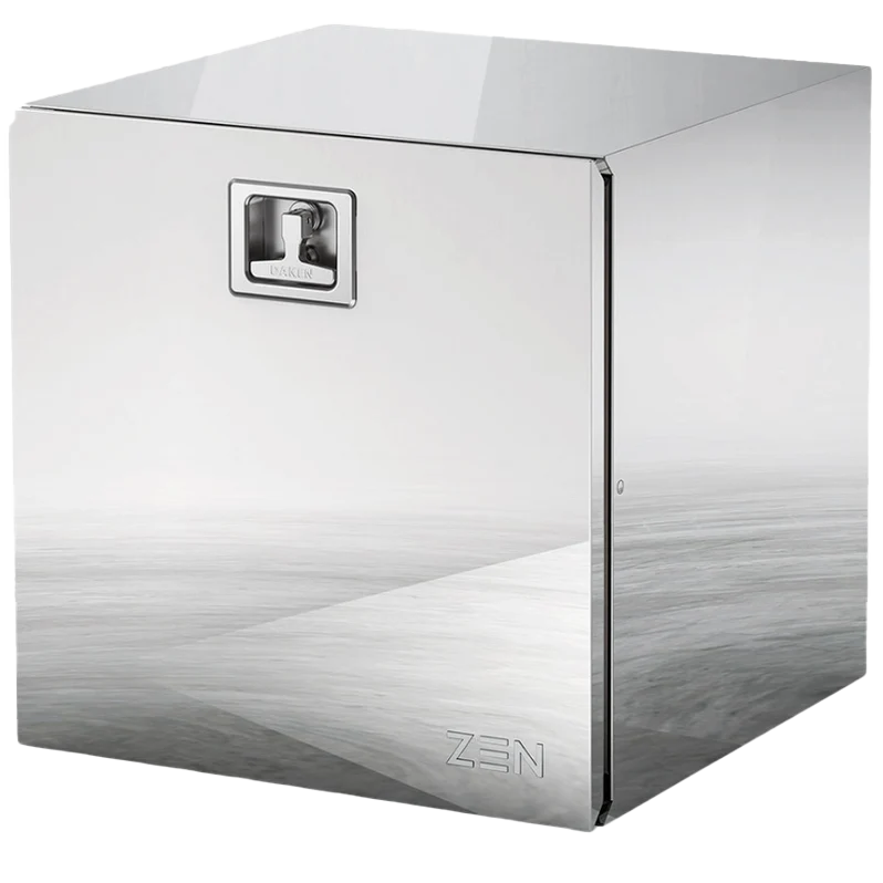Under Body Tool Box, 18 Inch Deep, Aluminum
