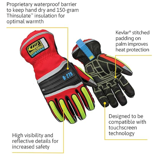 Ringers Sub Zero Hi-Vis Gloves