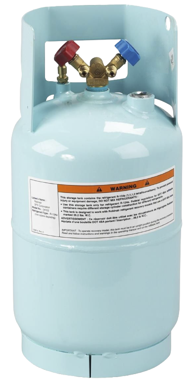 Robinair Refrigerent Storage Tanks, 30 lb. and 50 lb.