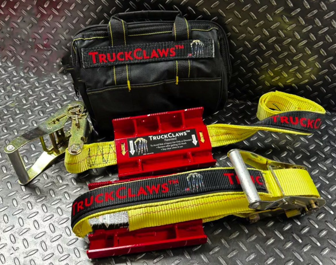 TruckClaws™ Commercial Truck Kit – Heavy Duty Emergency Tire Traction Aid