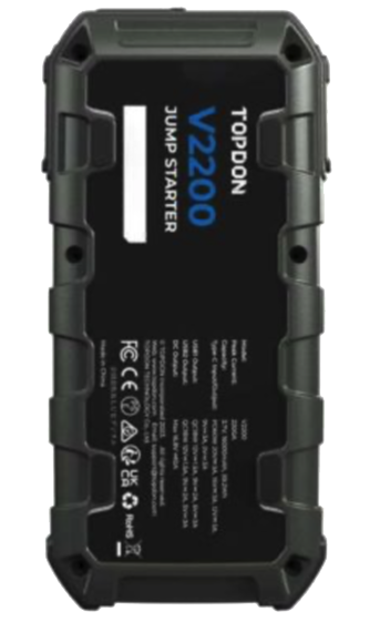 2200v - Jump Starter and Power Bank