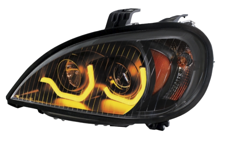 Freightliner Columbia (2001-2020) - Projection Headlight With Dual Function Light Bar