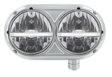 Peterbilt 359 - Stainless Steel Headlight Assembly & LED Headlights With LED Position Light