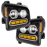 Kenworth W990 (2019-2024) - High Power 10 LED Headlight With 24 LED Turn & 100 LED Halo