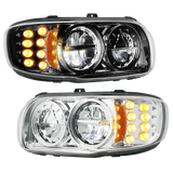 Peterbilt 389 (2008-2024) - High Power LED Headlight With 8 LED Turn & 4 LED Position Light