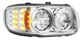 Peterbilt 389 (2008-2024) - High Power LED Headlight With 8 LED Turn & 4 LED Position Light