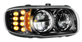 Peterbilt 389 (2008-2024) - High Power LED Headlight With 8 LED Turn & 4 LED Position Light