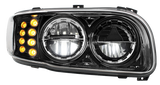 Peterbilt 389 (2008-2024) - High Power LED Headlight With 8 LED Turn & 4 LED Position Light