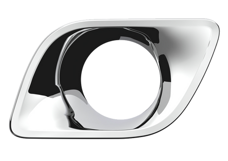 Kenworth T680 2013-2021 - Plastic Fog Light Bezel Black or Chrome