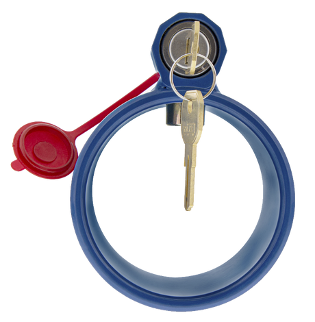 King Pin Lock For 2" Diameter Kingpin - Heavy Duty Steel