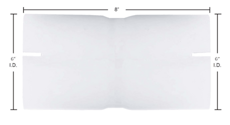 Aluminized Exhaust Connector 5, 6, or 7 Inch I.D. to I.D. - HD Truck Source