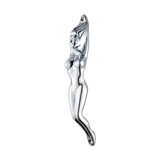 Grab Handle - Chrome Lady Design Shape