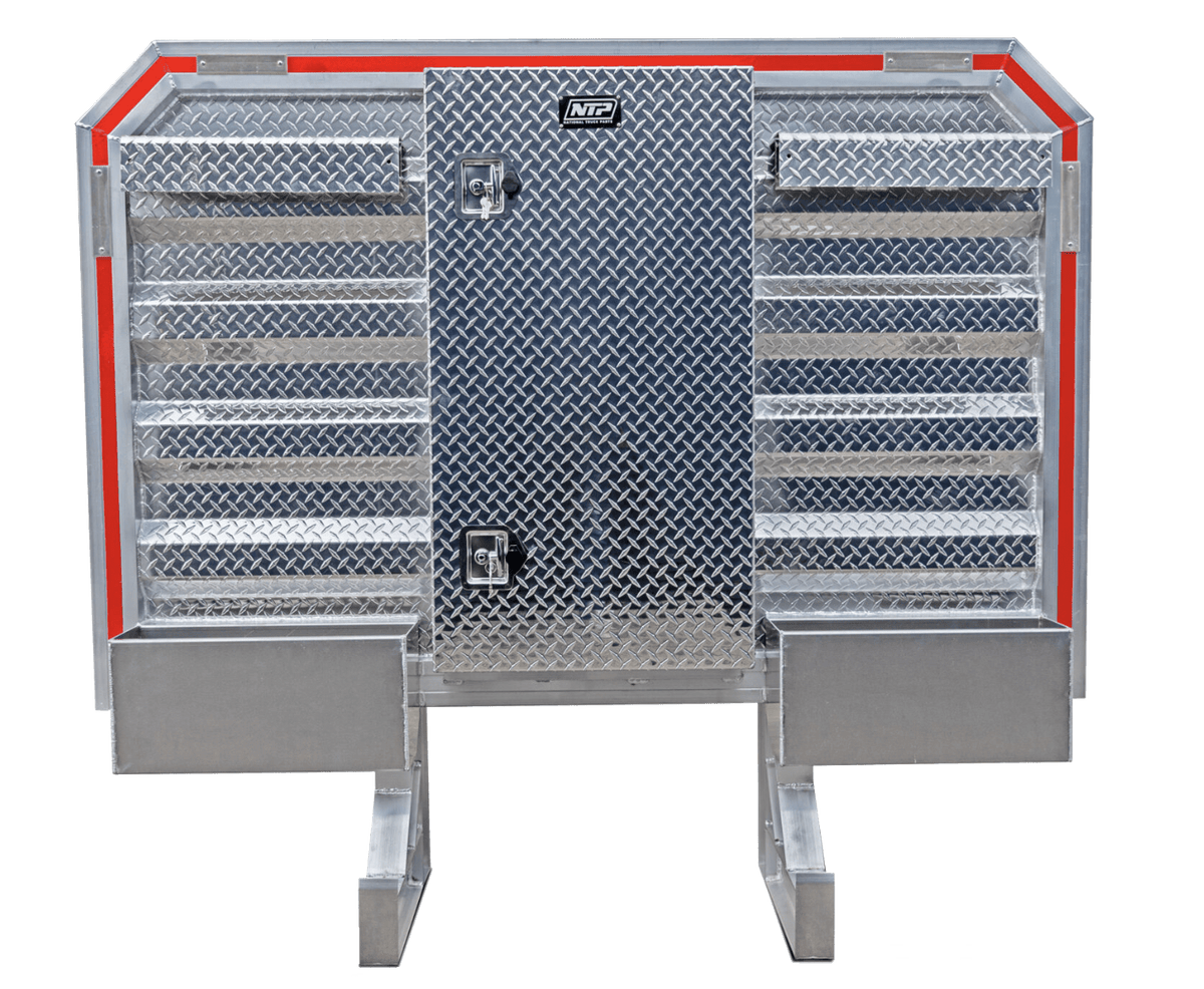 Cab Magazine Rack Cab Rack With Center Locking Storage 68 Inch x 80 Inch – HD Truck Source
