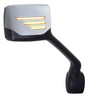 Chrome Hood Mirror Assembly w/Sequential Turn Signals - Kenworth T680 & Peterbilt (Passenger) - HD Truck Source