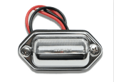 Chrome License Plate Utility Light 4 White LEDs - HD Truck Source