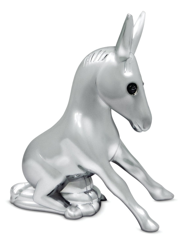 Donkey w/Illuminating Eyes Hood Ornament - Die Cast - HD Truck Source