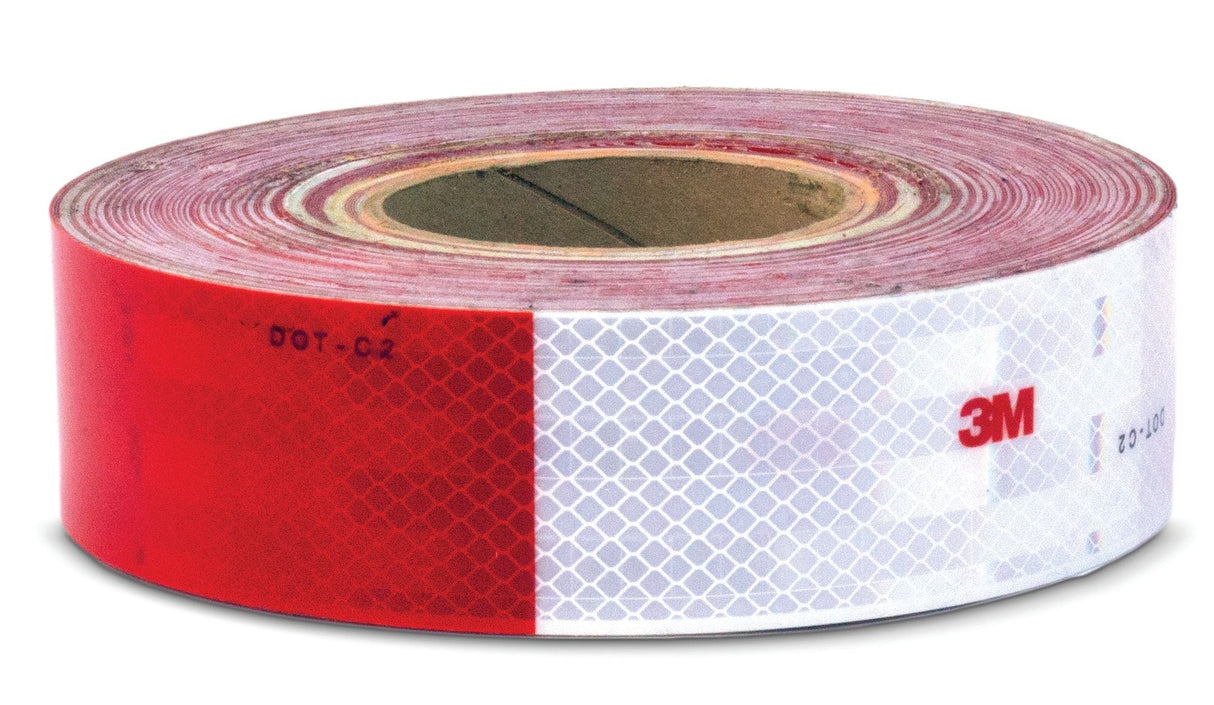 DOT Reflector Tape Red & Silver - 150 Foot Roll - HD Truck Source