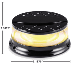 Dual Color Low Profile Beacon LED Lights