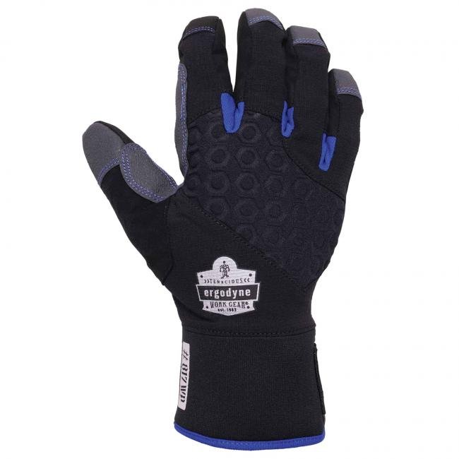 Ergodyne 817WP Black Waterproof Winter Work Gloves - HD Truck Source