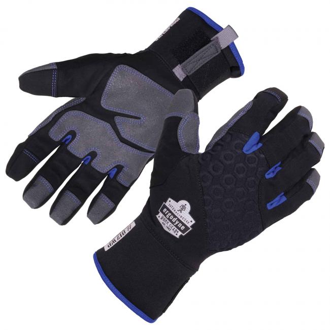 Ergodyne 817WP Black Waterproof Winter Work Gloves - HD Truck Source