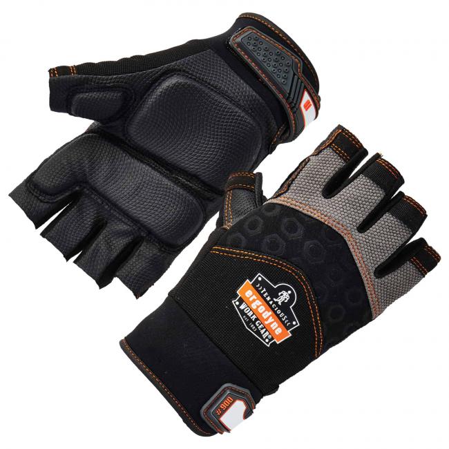 Ergodyne ProFlex 900 Half - Finger Impact Gloves - HD Truck Source