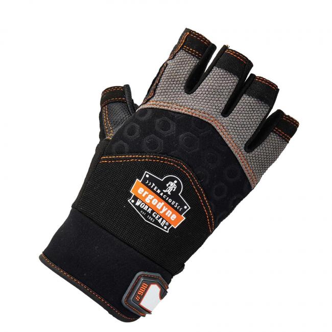 Ergodyne ProFlex 900 Half - Finger Impact Gloves - HD Truck Source