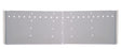 Freightliner - 16 Inch Drop Visor with Twenty One 3/4 Inch Light Holes - HD Truck Source