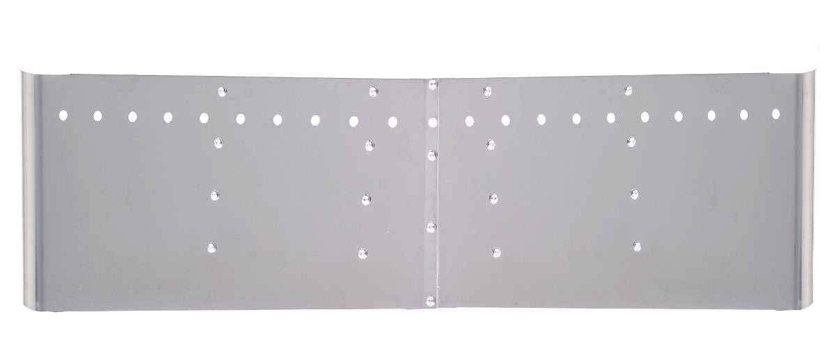 Freightliner - 16 Inch Drop Visor with Twenty One 3/4 Inch Light Holes - HD Truck Source