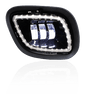 Freightliner Cascadia 08 - 17 Black Fog Light w/Halo (Passenger) - HD Truck Source
