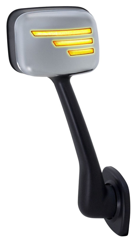 Freightliner Cascadia 2008 - 17 (Passenger) - Chrome Hood Mirror Assembly w/Sequential Turn Signal - HD Truck Source