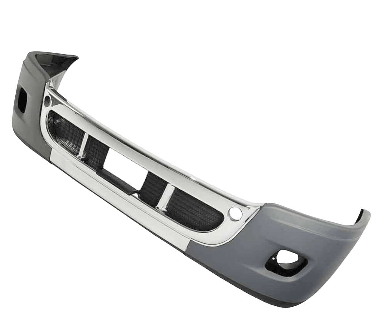 Freightliner Cascadia 2008 - 2017 - Plastic Bumper With Chrome Trim - HD Truck Source