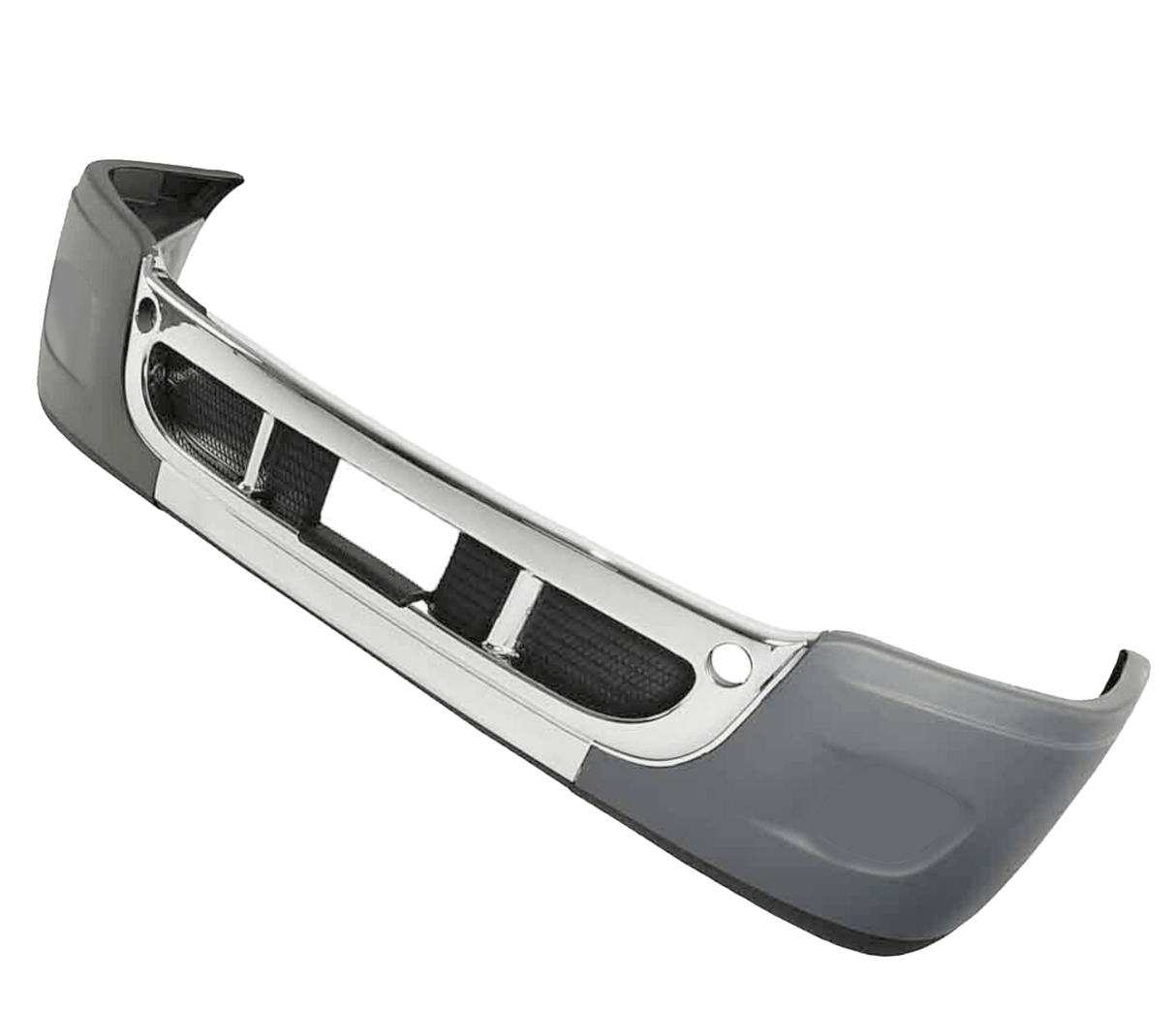 Freightliner Cascadia 2008 - 2017 - Plastic Bumper With Chrome Trim - HD Truck Source