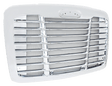 Freightliner Cascadia 2008 And Newer - Chrome Grille With Aluminum Chrome Bug Screen - HD Truck Source